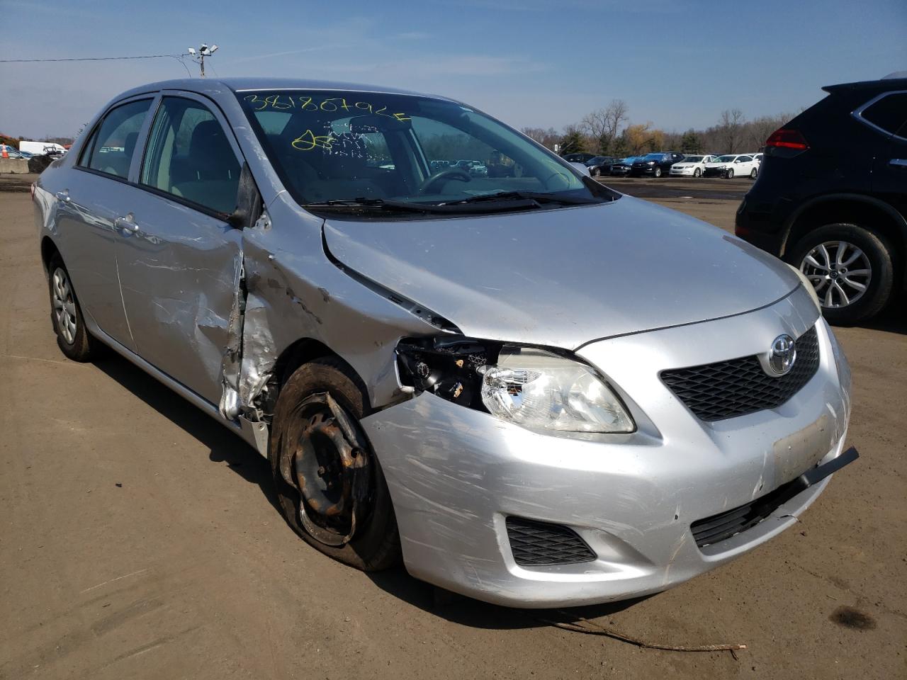 TOYOTA COROLLA 2009 with VIN JTDBL40E39J047355 - Photo from auction