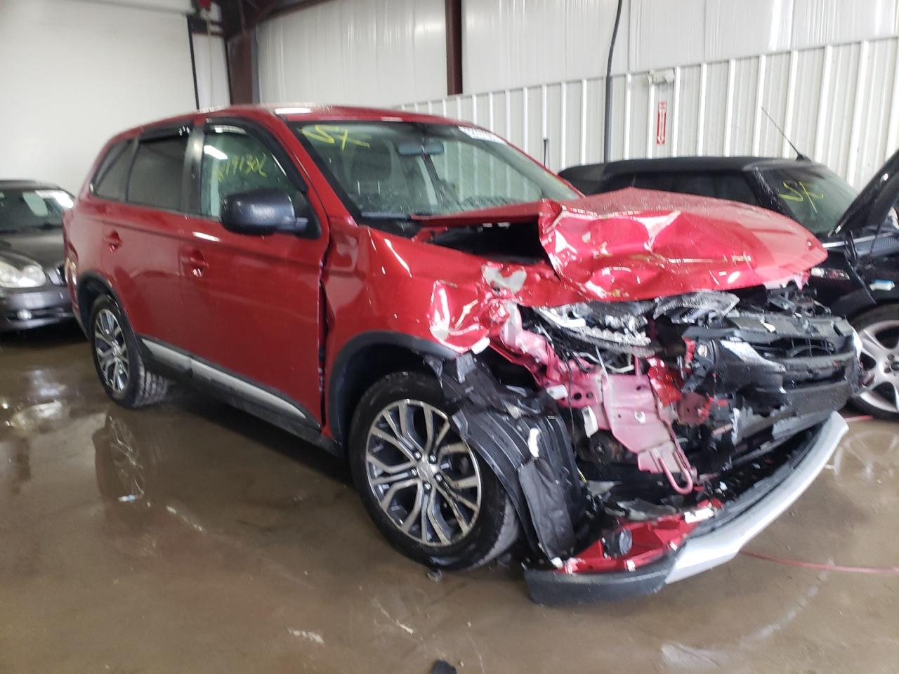 MITSUBISHI OUTLANDER 2018 with VIN JA4AZ3A36JZ067083 - Photo from auction