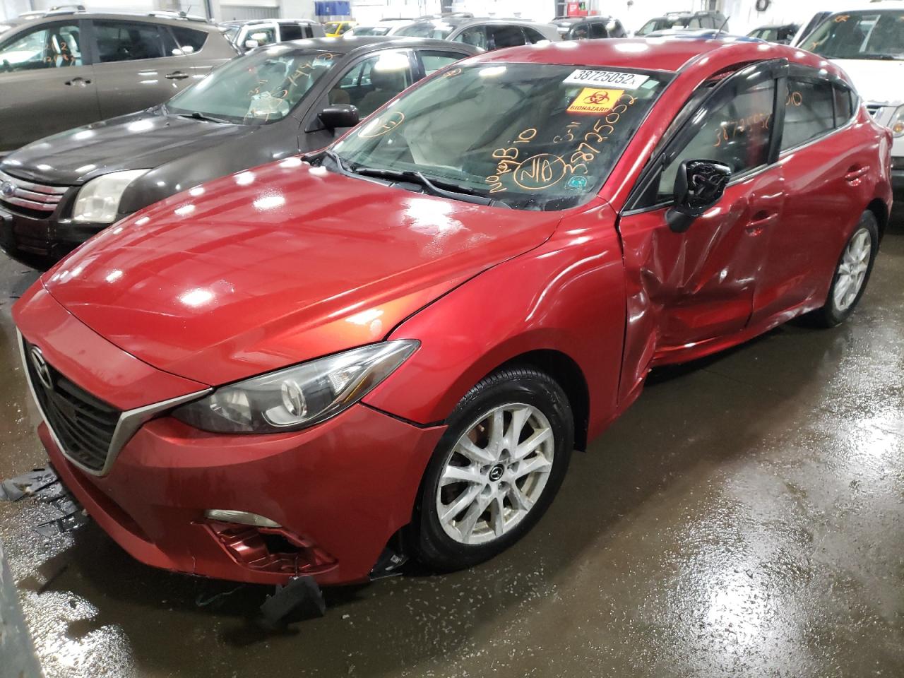 Photo 2 from auction – 2014 MAZDA 3 TOURING with VIN JM1BM1L79E1112468