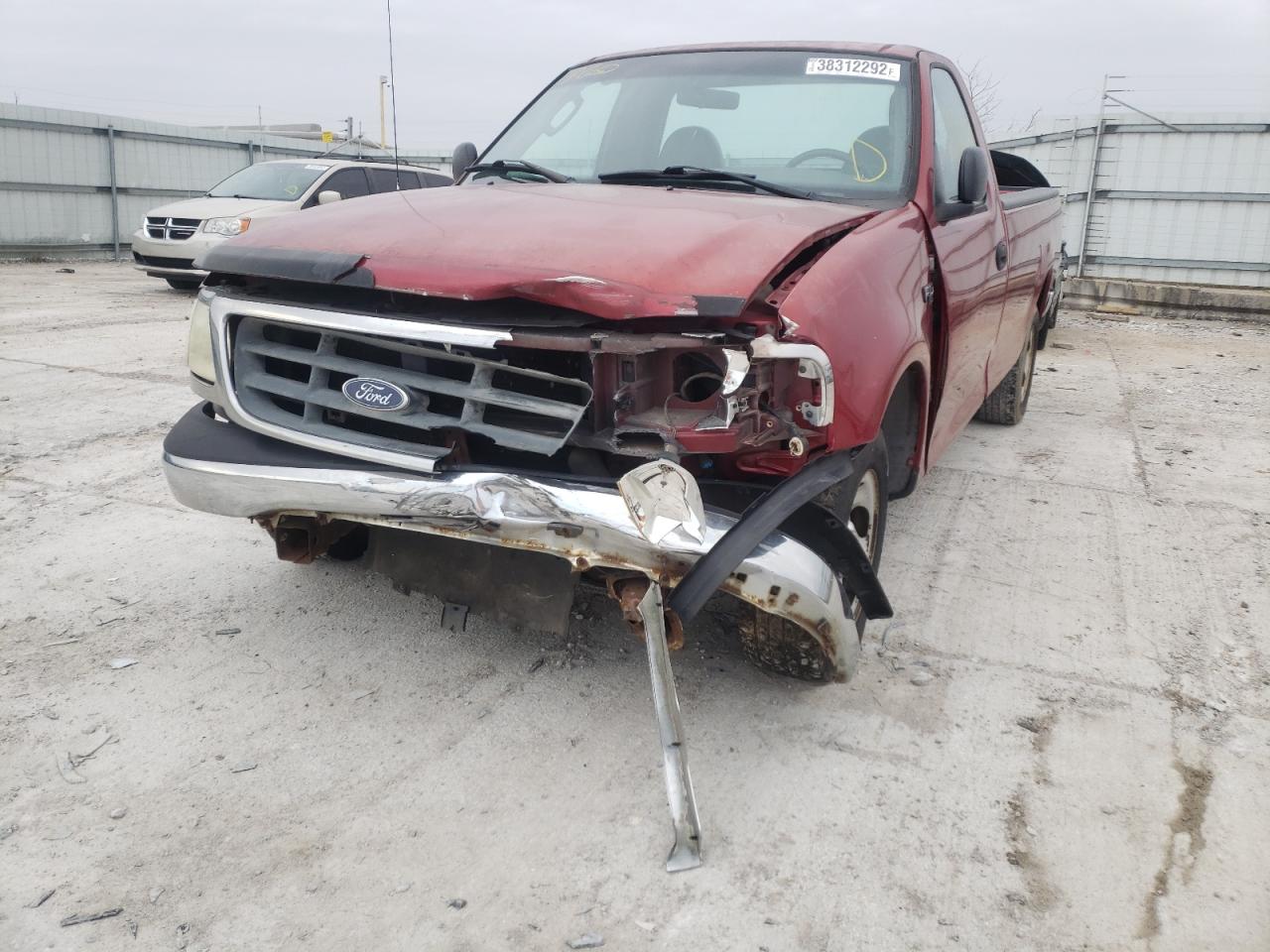 Photo 9 from auction – 2002 FORD F150 with VIN 1FTRF17232NB89168