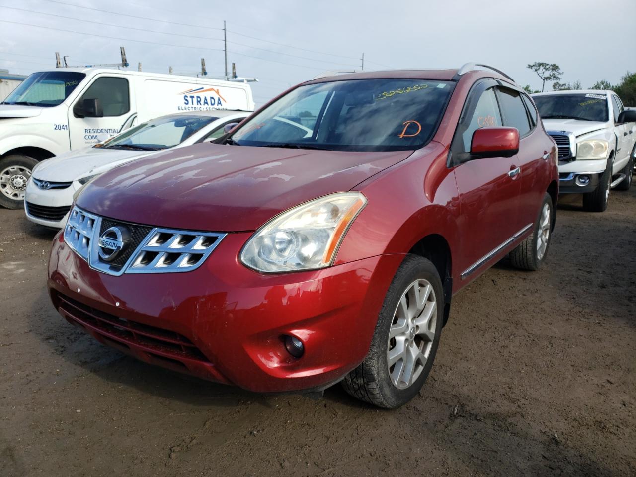 Photo 2 from auction – 2012 NISSAN ROGUE S with VIN JN8AS5MV5CW410123