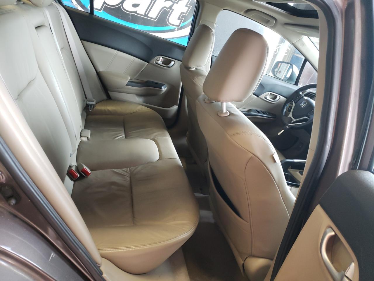 Photo 6 from auction – 2012 HONDA CIVIC EXL with VIN 2HGFB2F96CH522221