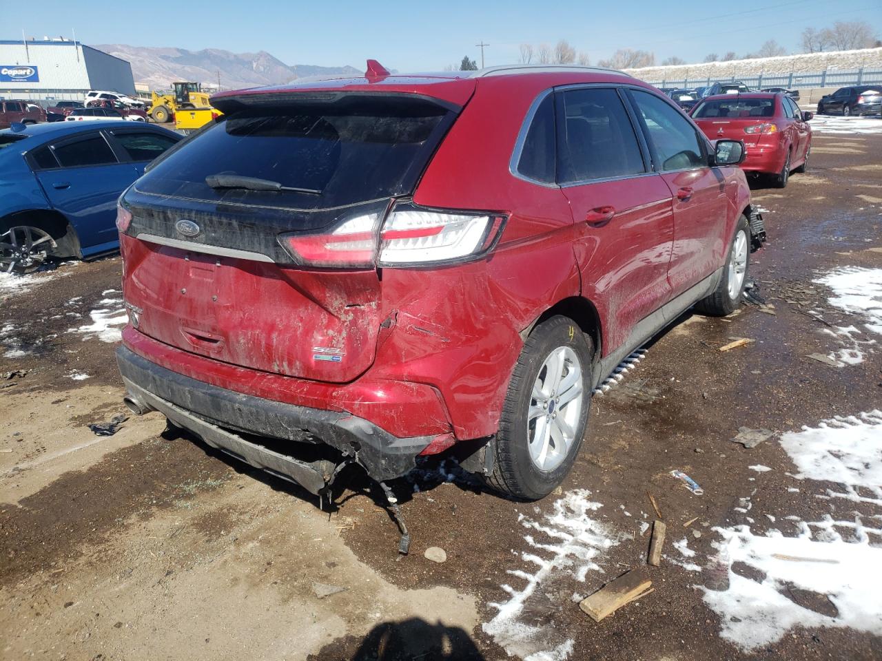 Photo 4 from auction – 2020 FORD EDGE SEL with VIN 2FMPK4J91LBA54712