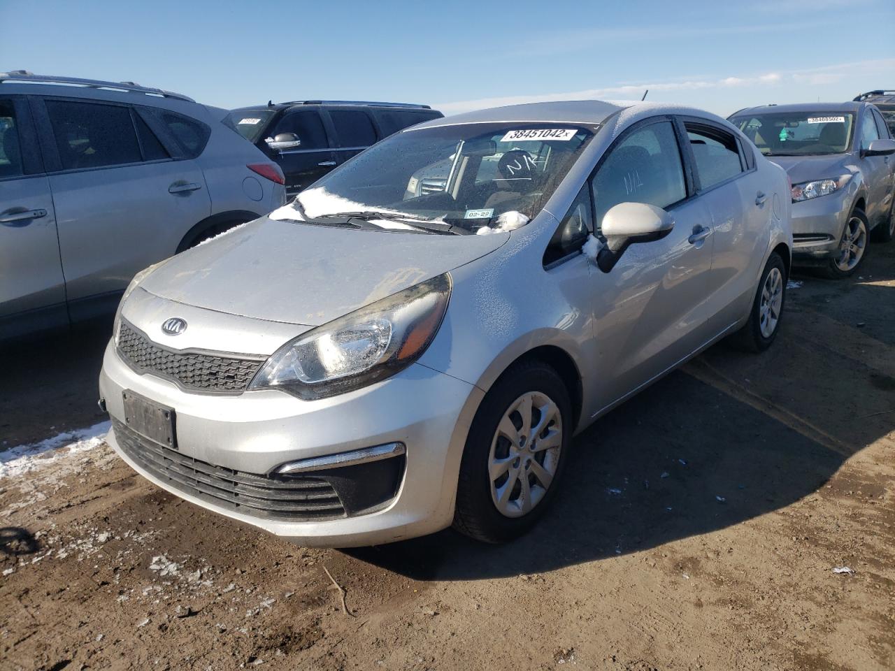 Photo 2 from auction – 2017 KIA RIO LX with VIN KNADM4A30H6038582