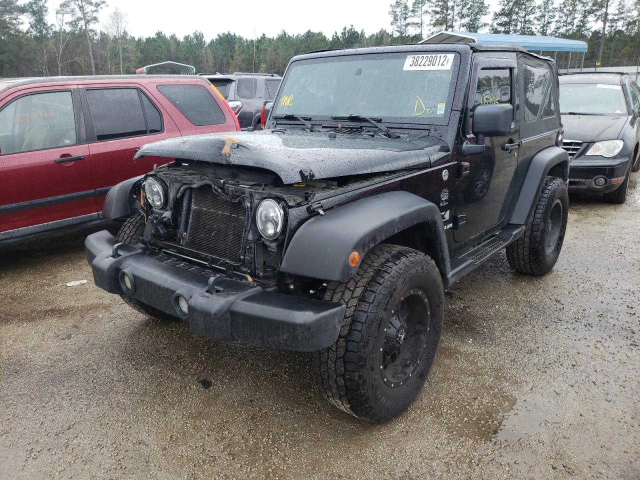 Photo 2 from auction – 2008 JEEP WRANGLER X with VIN 1J4FA24188L638135