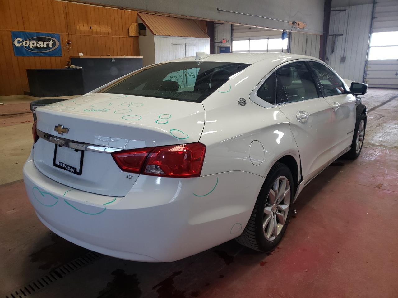Photo 4 from auction – 2017 CHEVROLET IMPALA LT with VIN 1G1105S36HU188657