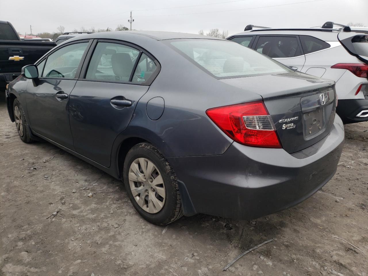 Photo 3 from auction – 2012 HONDA CIVIC LX with VIN 19XFB2F55CE099106