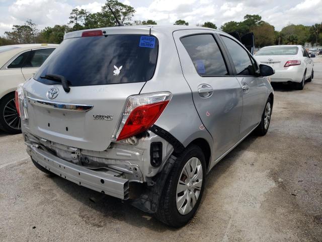 Photo 4 from auction – 2014 TOYOTA YARIS with VIN VNKKTUD33EA010932