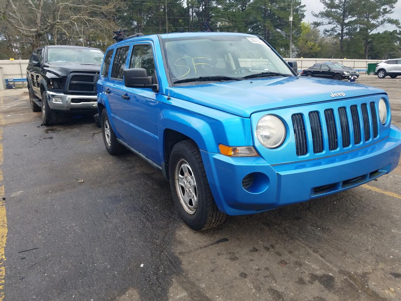 JEEP PATRIOT SP 2008 with VIN 1J8FT28W08D570177 - Photo from auction