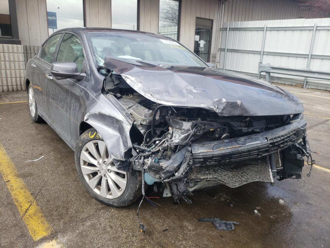 HONDA ACCORD EXL 2013 with VIN 1HGCR2F80DA147111 - Photo from auction
