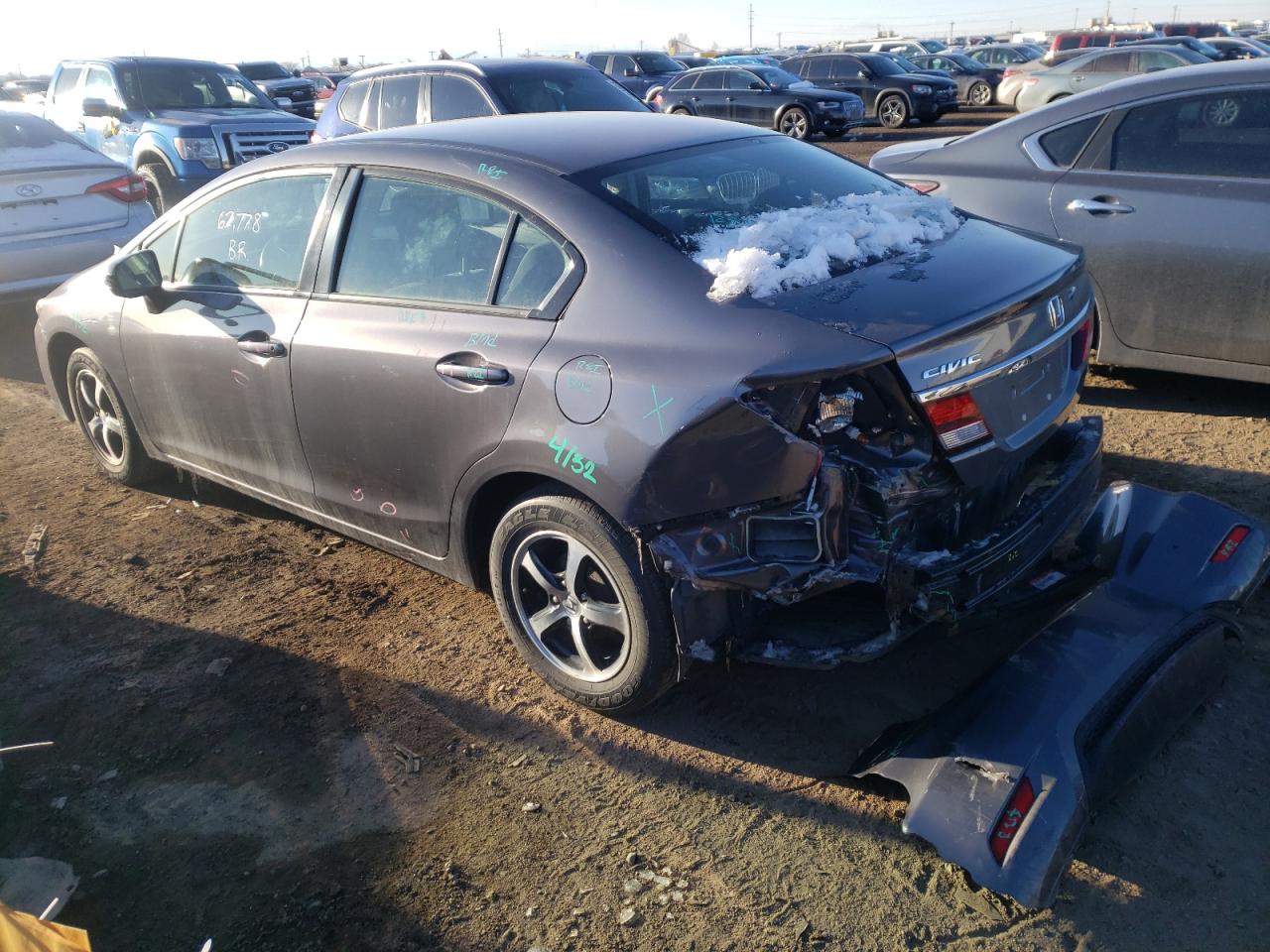 Photo 3 from auction – 2015 HONDA CIVIC SE with VIN 2HGFB2F70FH534741
