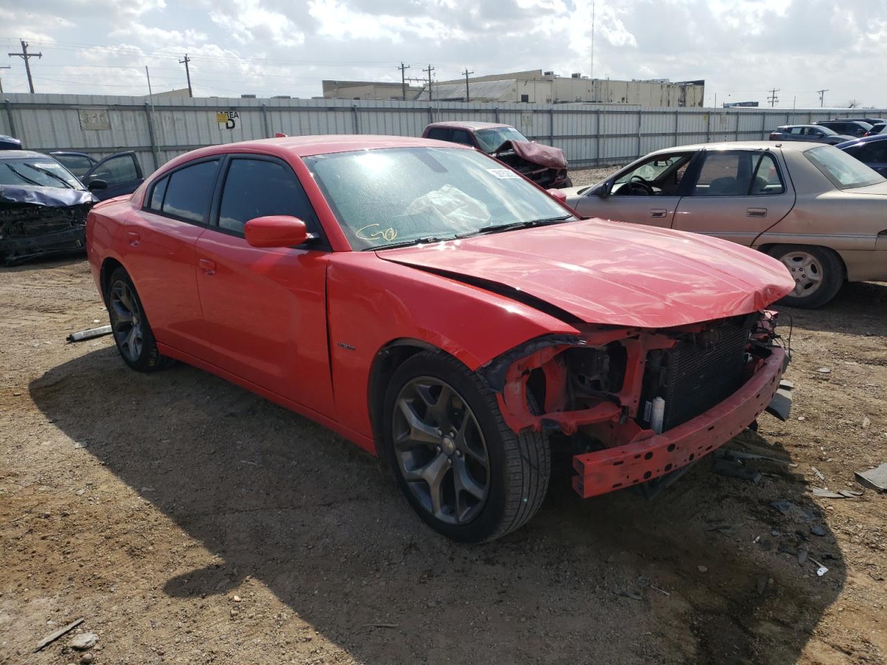 DODGE CHARGER R/ 2015 with VIN 2C3CDXCT3FH806200 - Photo from auction