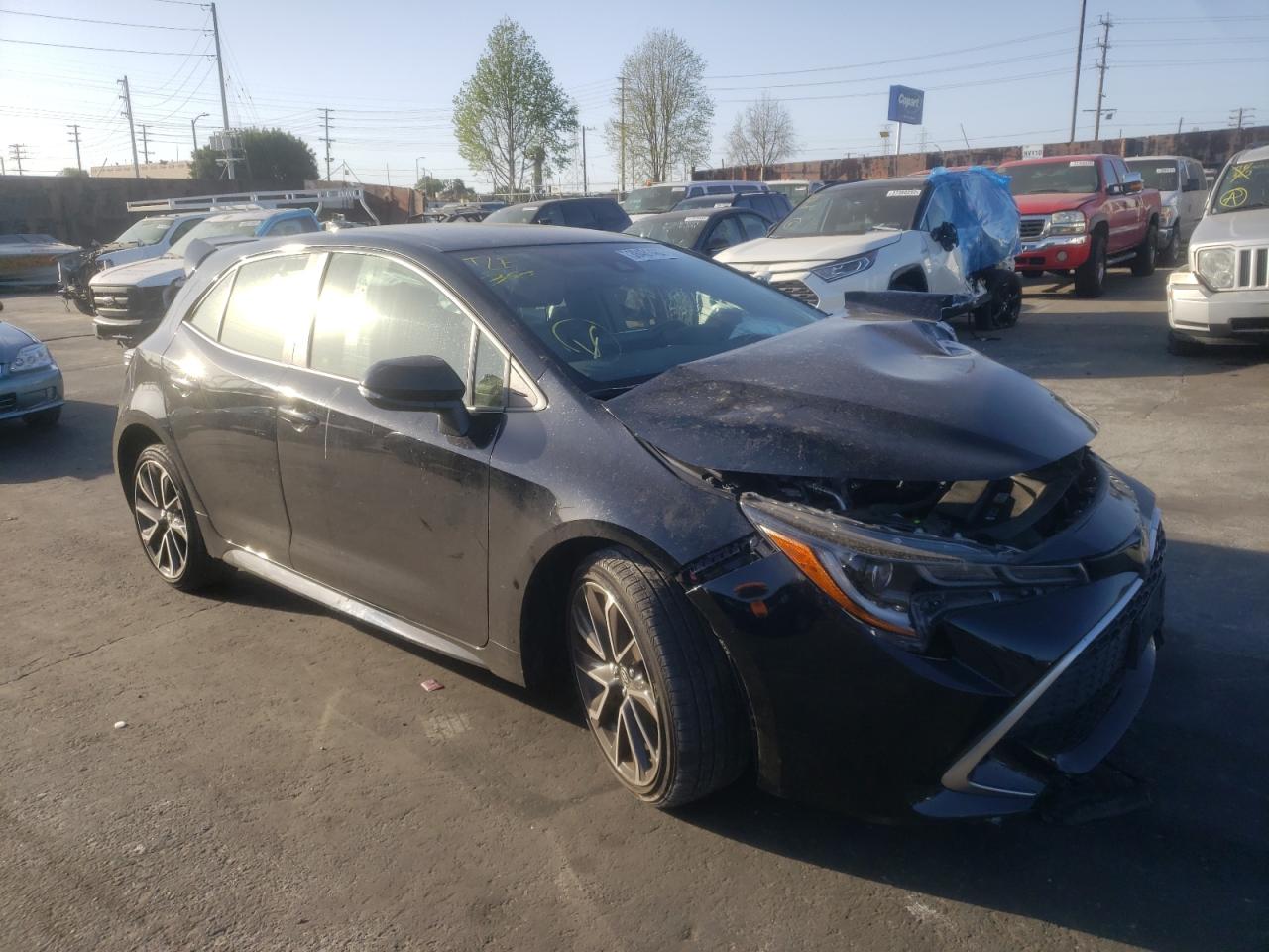 TOYOTA COROLLA XS 2021 with VIN JTNC4MBE0M3107051 - Photo from auction