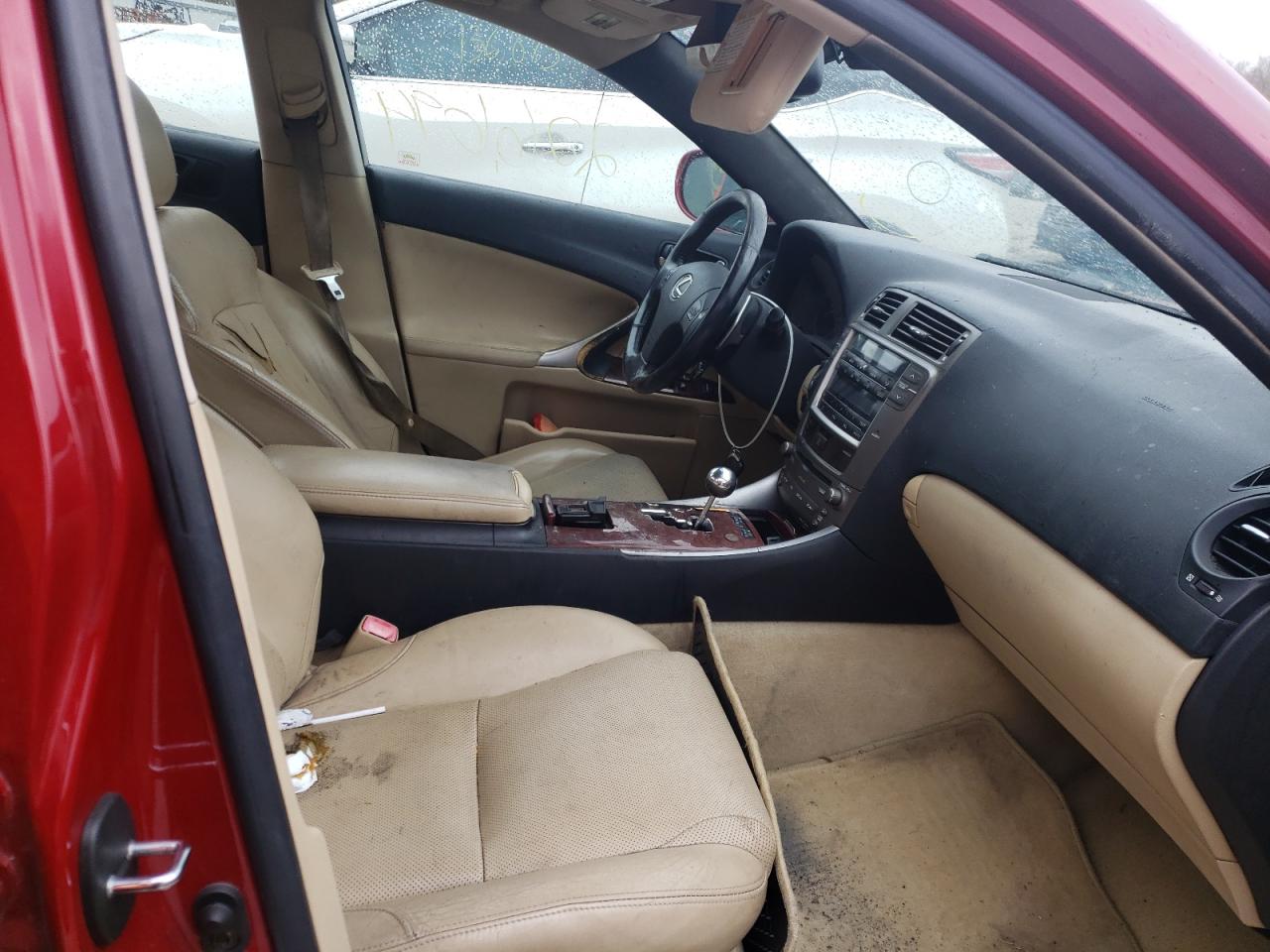 Photo 19 from auction – 2006 LEXUS IS 250 with VIN JTHBK262665009951
