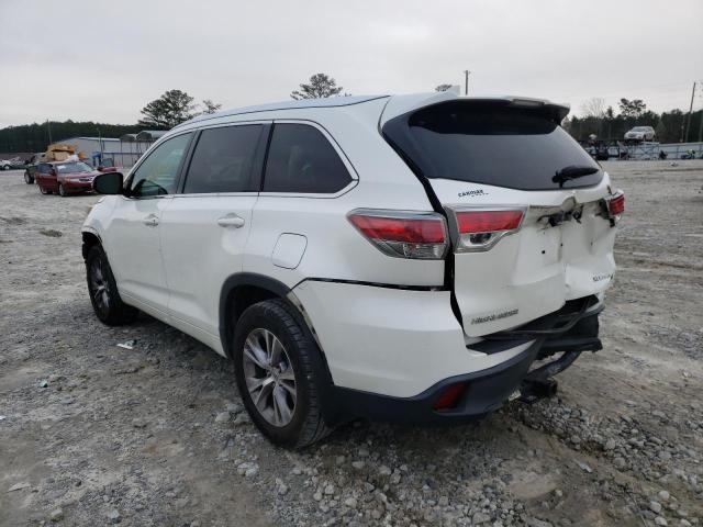 Фото 3 с аукциона – 2015 TOYOTA HIGHLANDER с VIN 5TDJKRFH4FS159061