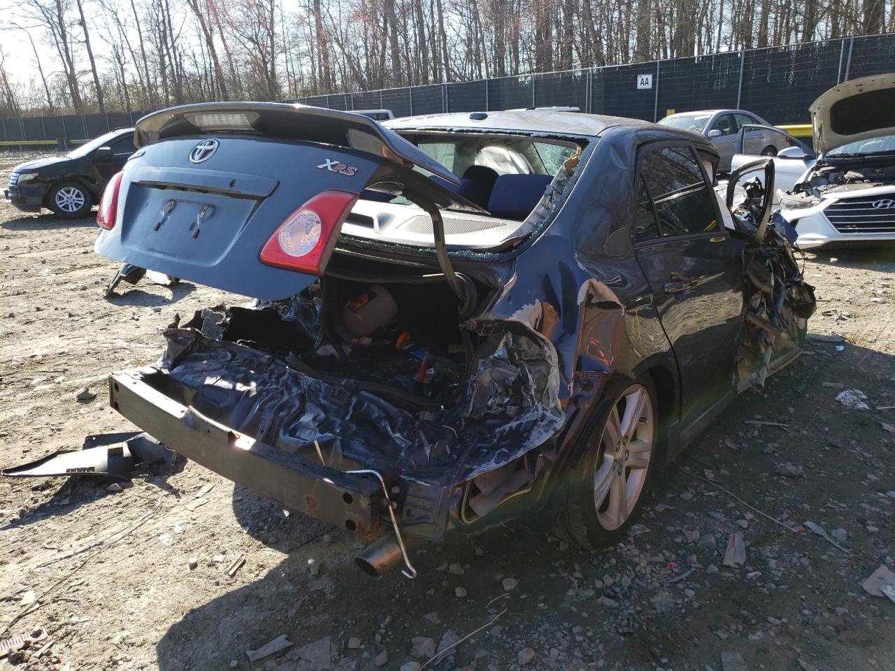 Photo 4 from auction – 2009 TOYOTA COROLLA XR with VIN 2T1BE40E99C027486
