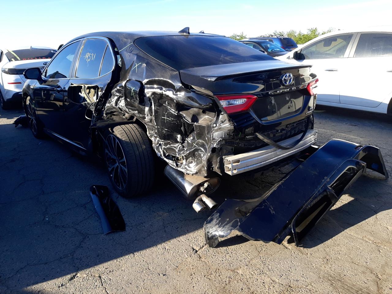 Photo 3 from auction – 2020 TOYOTA CAMRY SE with VIN 4T1G31AK9LU543786