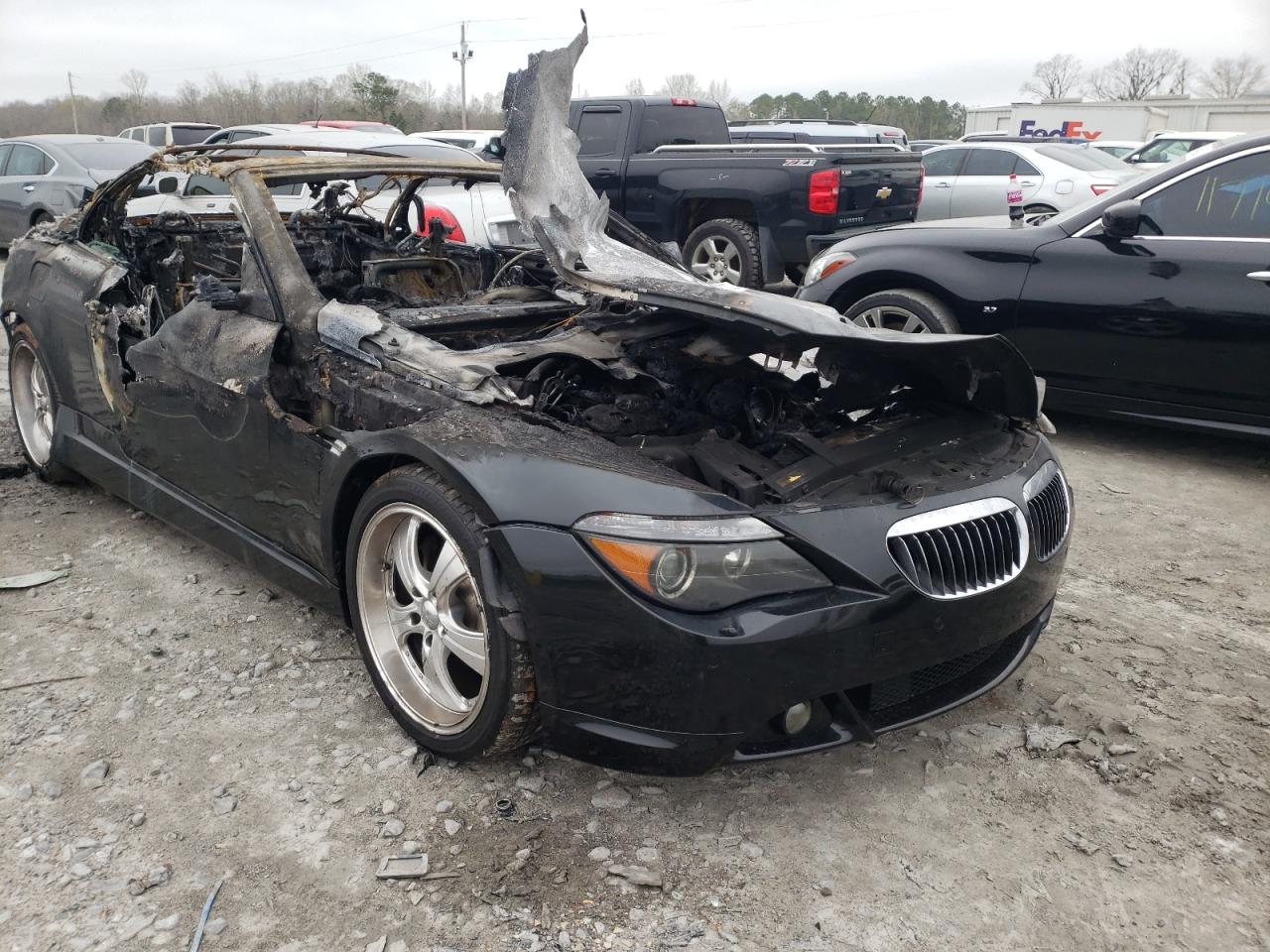 BMW 650 I 2006 with VIN WBAEK13436CN76822 - Photo from auction