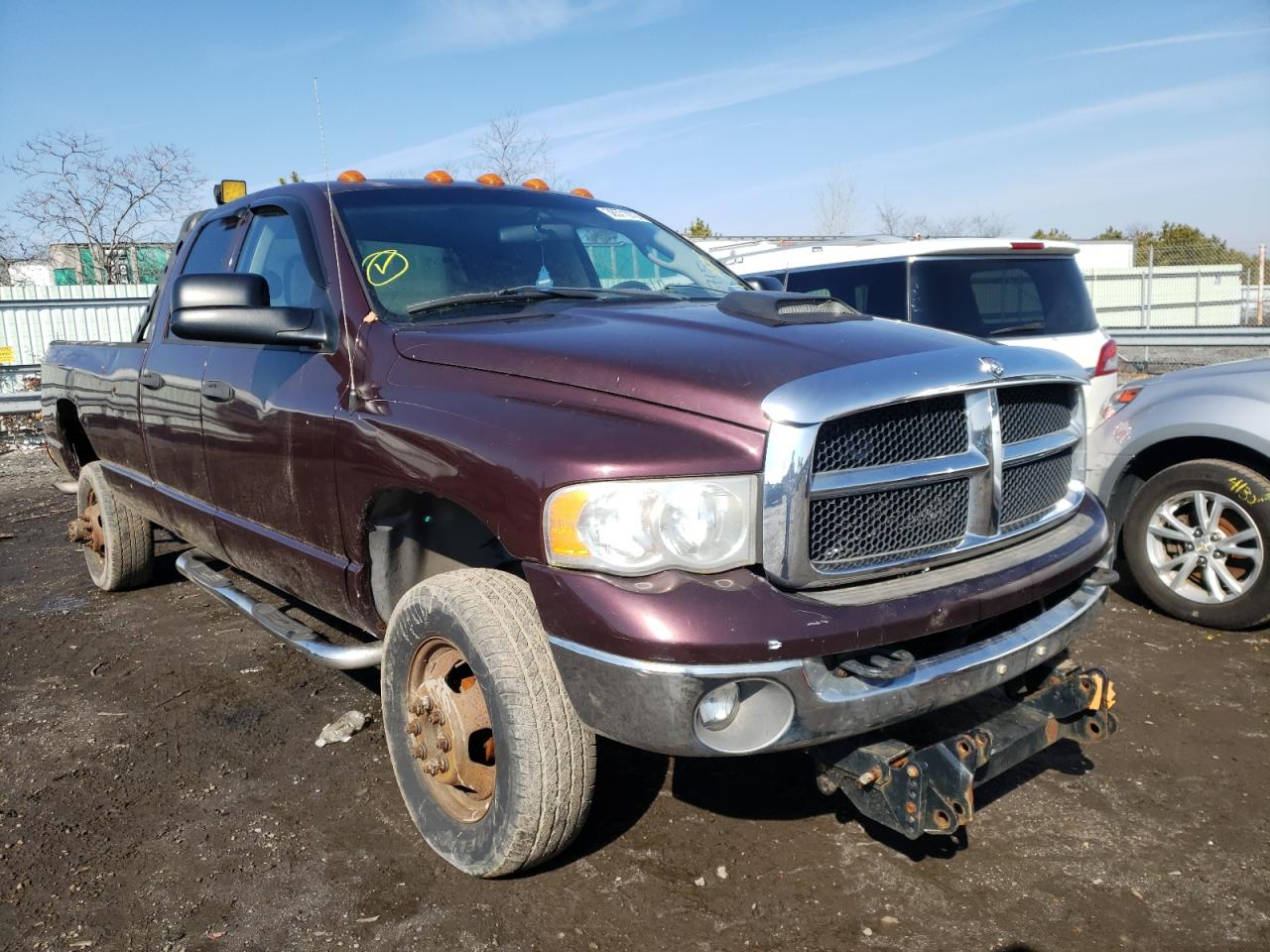 DODGE RAM 3500 S 2005 with VIN 3D7MS48DX5G716715 - Photo from auction