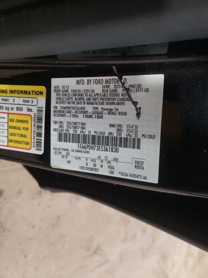 Photo 10 from auction – 2014 FORD FUSION SE with VIN 1FA6P0H73E5361830