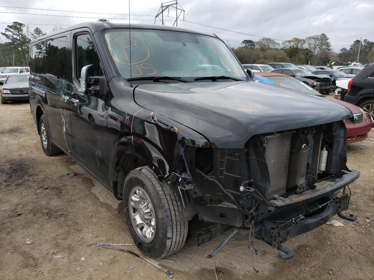 NISSAN NV 3500 S 2016 with VIN 5BZAF0AA2GN855449 - Photo from auction