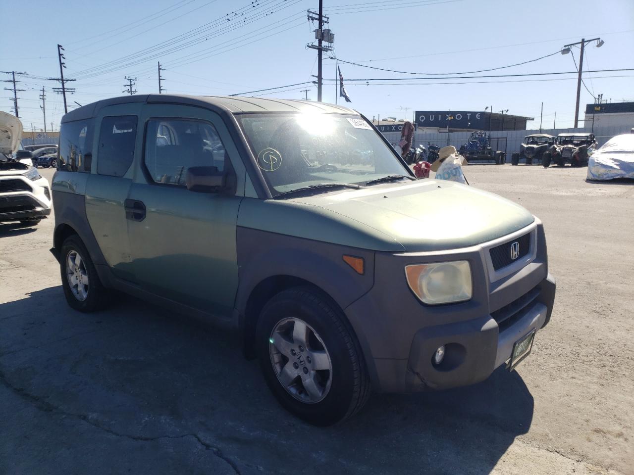 HONDA ELEMENT EX 2003 with VIN 5J6YH18503L013619 - Photo from auction