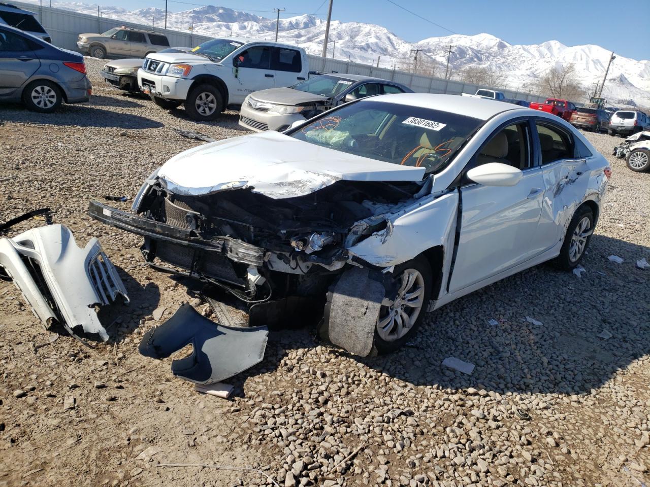 Photo 2 from auction – 2012 HYUNDAI SONATA GLS with VIN 5NPEB4AC8CH435324