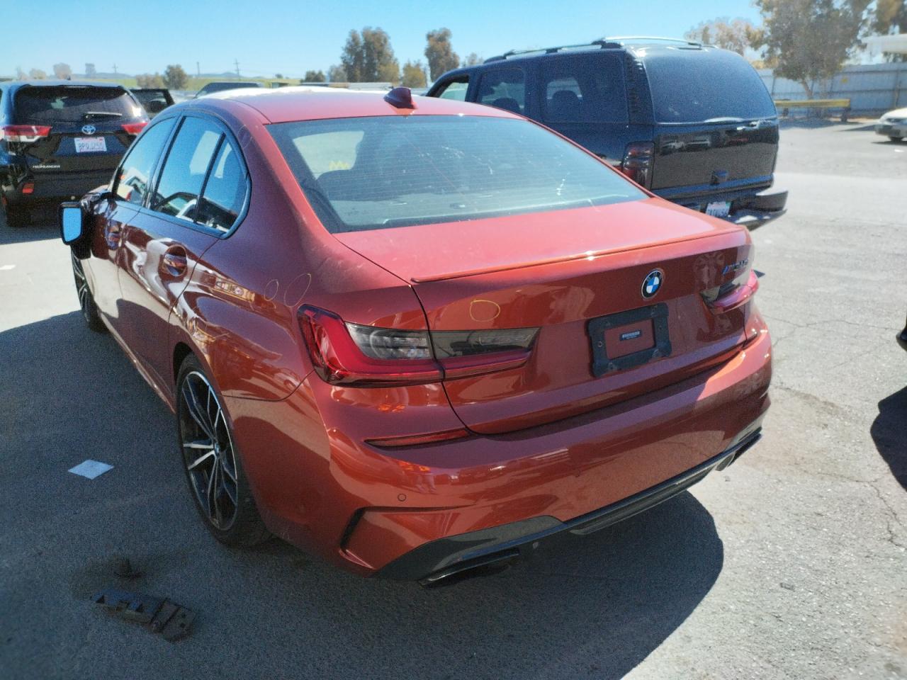 Photo 3 from auction – 2021 BMW M340I with VIN WBA5U7C09MFL43355