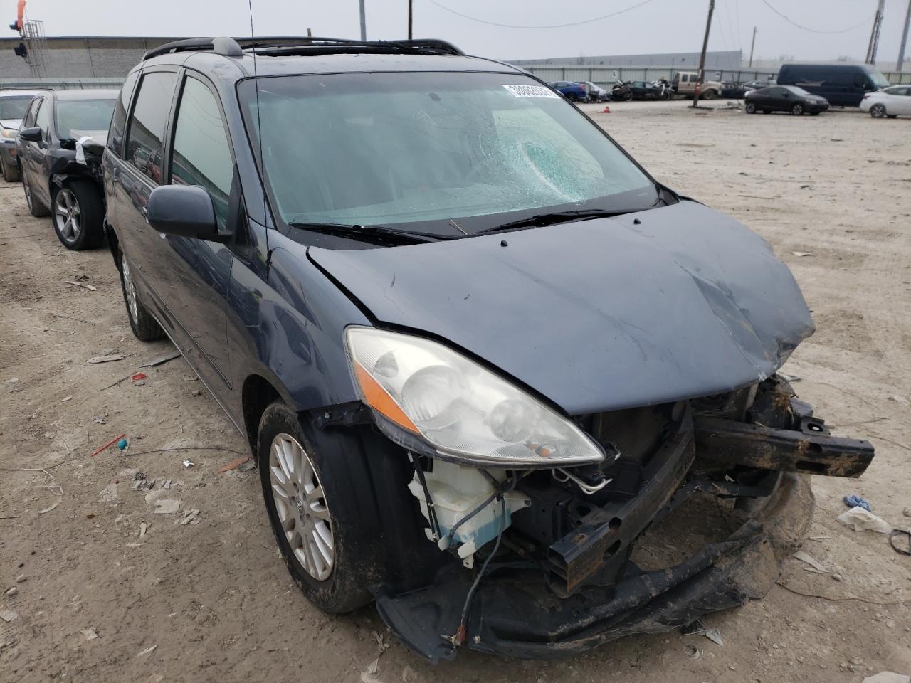 TOYOTA SIENNA XLE 2008 with VIN 5TDZK22C38S221069 - Photo from auction
