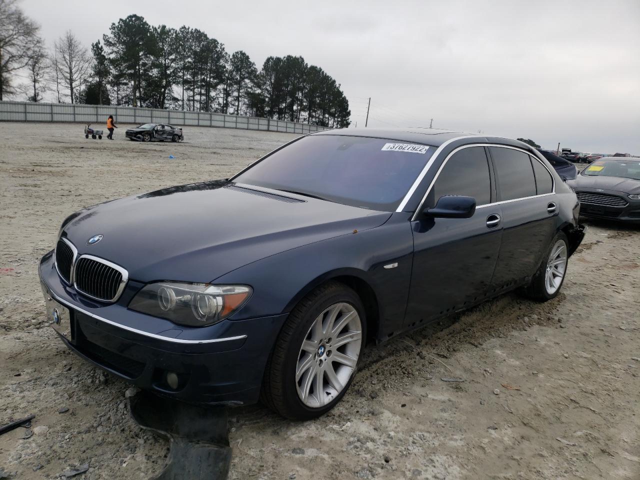 Photo 2 from auction – 2006 BMW 750 LI with VIN WBAHN83556DT37952