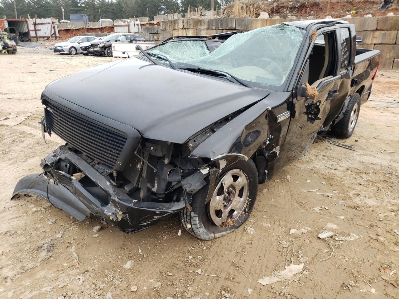 Photo 2 from auction – 2007 FORD F150 with VIN 1FTRX12W97FA03769