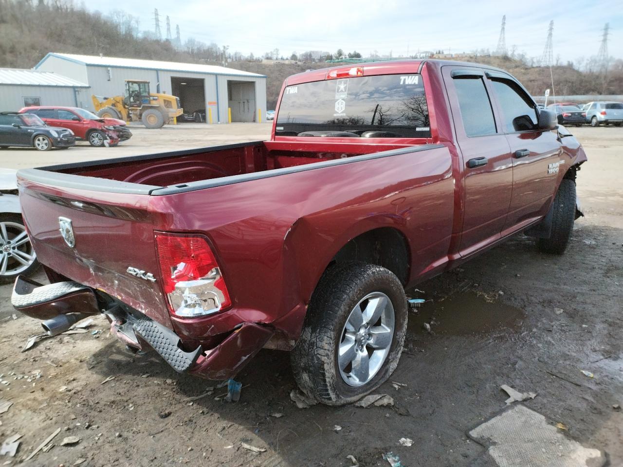 Photo 4 from auction – 2018 RAM 1500 ST with VIN 1C6RR7FT9JS302374