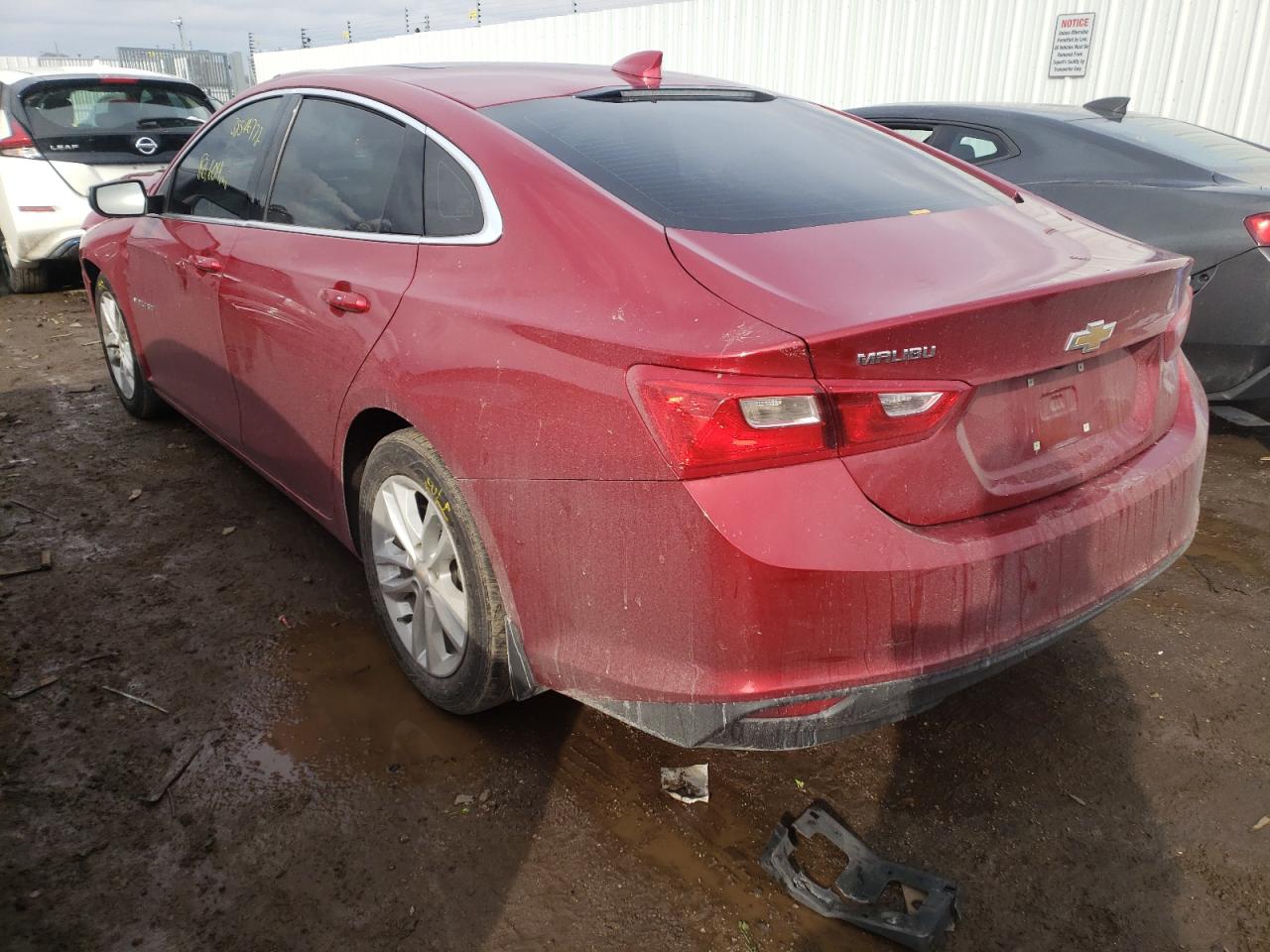 Photo 3 from auction – 2016 CHEVROLET MALIBU LT with VIN 1G1ZE5STXGF280958