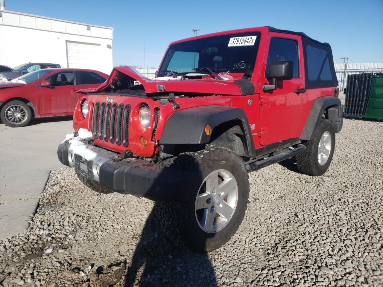 Photo 2 from auction – 2008 JEEP WRANGLER X with VIN 1J4FA24198L515640