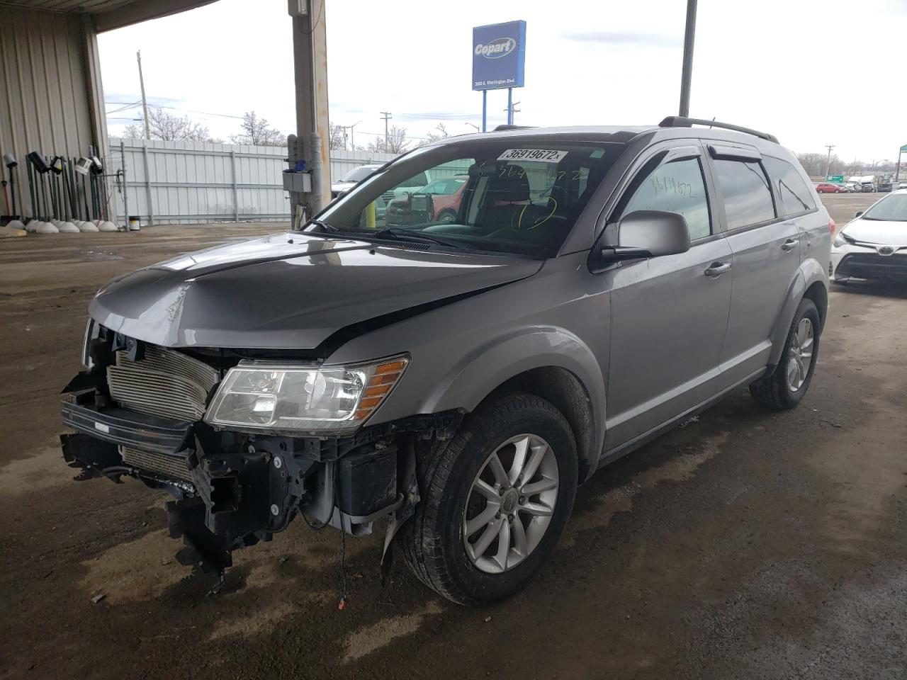 صورة رقم 2 من المزاد - 2015 DODGE JOURNEY SX مع VIN 3C4PDCBG6FT697247