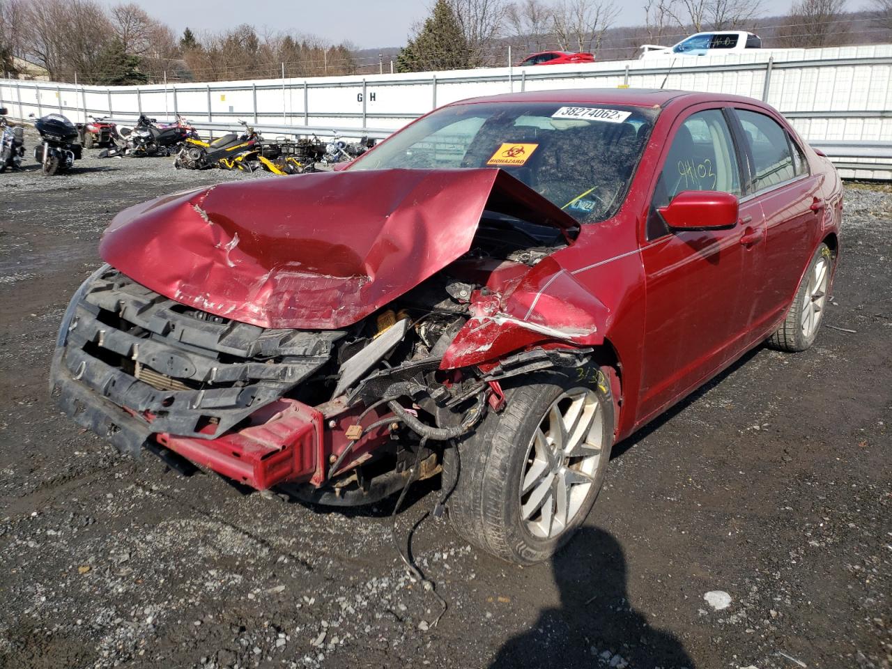 Photo 2 from auction – 2012 FORD FUSION SEL with VIN 3FAHP0JA3CR387370