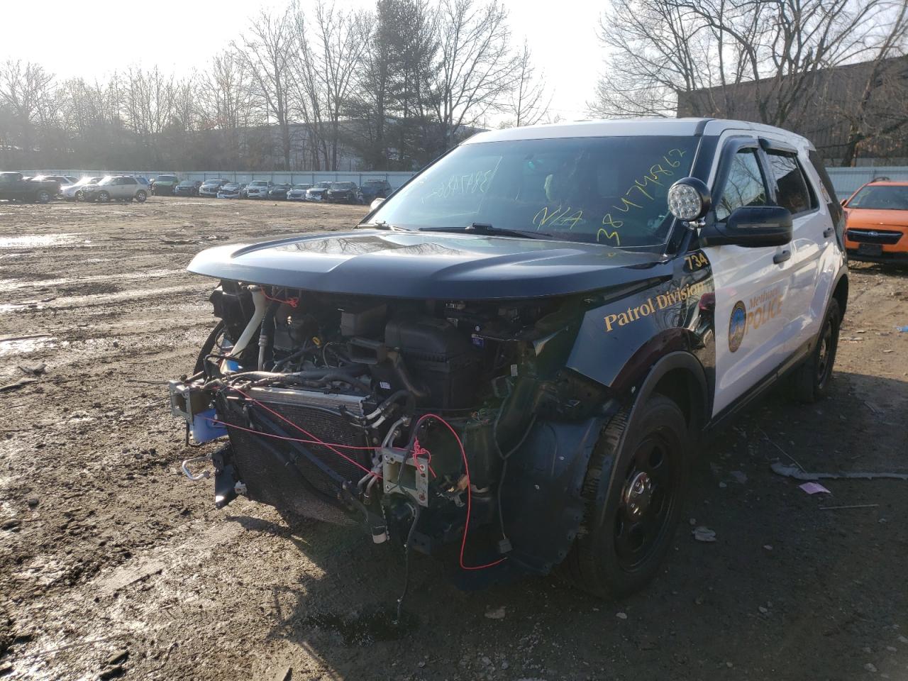 Photo 2 from auction – 2016 FORD EXPLORER P with VIN 1FM5K8AR0GGB97518