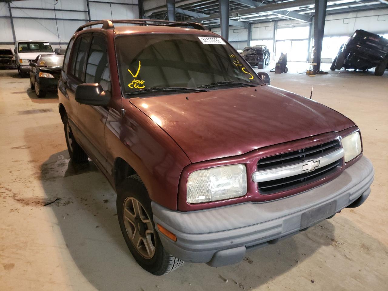 CHEVROLET TRACKER 2002 with VIN 2CNBJ13C126916029 - Photo from auction