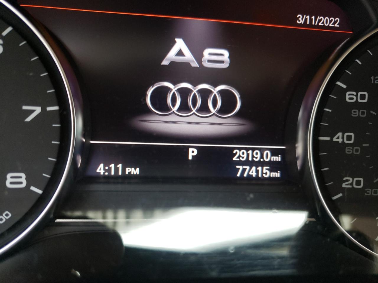 Фото 8 с аукциона – 2013 AUDI A8 L QUATT с VIN WAUR2AFD3DN026907
