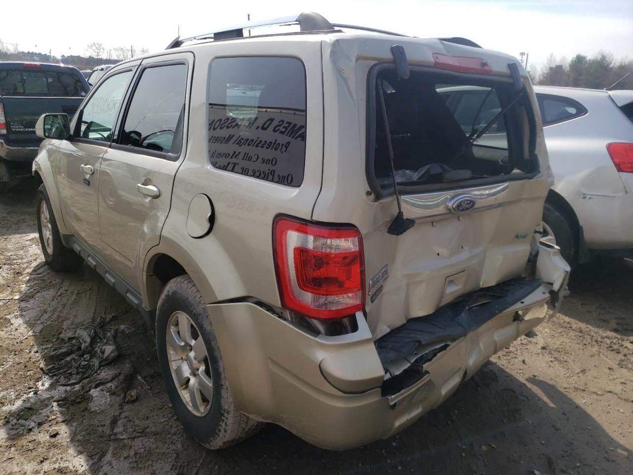 Photo 3 from auction – 2012 FORD ESCAPE LIM with VIN 1FMCU9EG4CKC35047