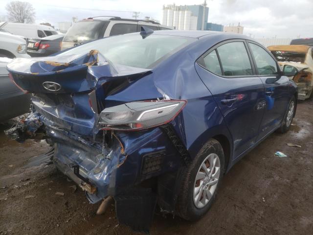Photo 4 from auction – 2017 HYUNDAI ELANTRA SE with VIN 5NPD74LF6HH100073