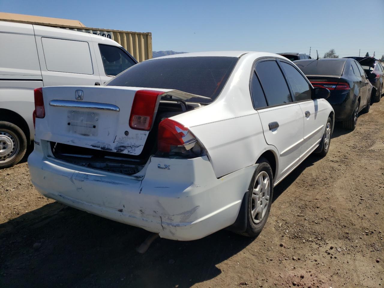 Photo 4 from auction – 2001 HONDA CIVIC LX with VIN 2HGES16561H610461