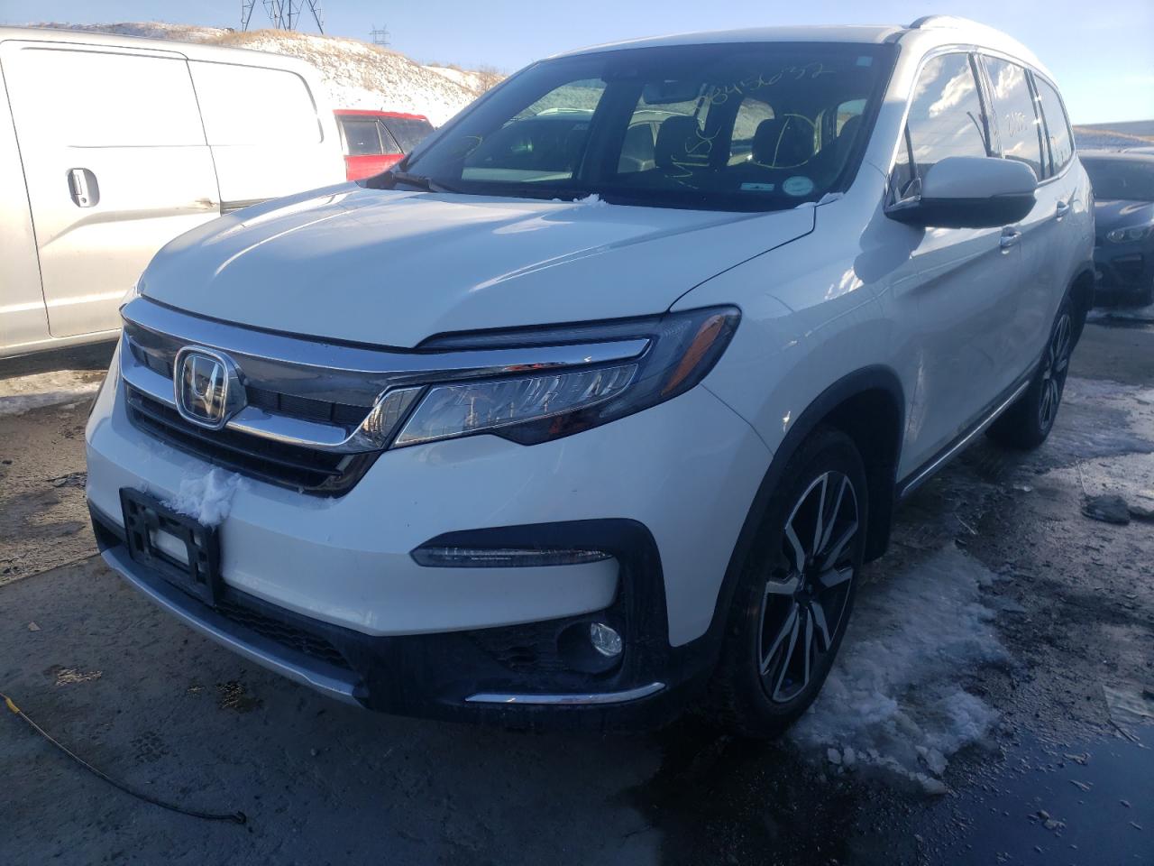 Photo 2 from auction – 2020 HONDA PILOT ELIT with VIN 5FNYF6H09LB060132