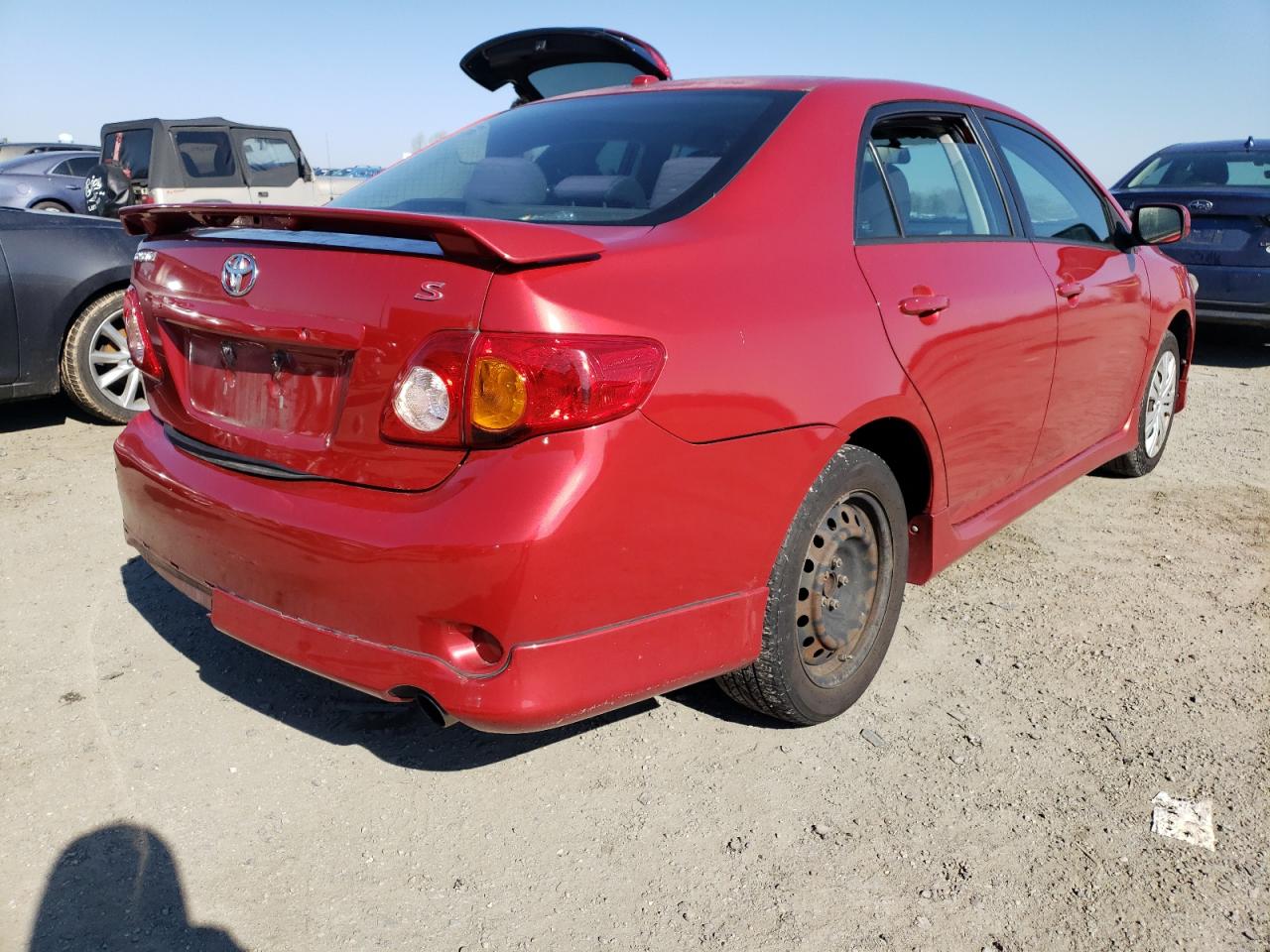 Photo 4 from auction – 2009 TOYOTA COROLLA BA with VIN 1NXBU40E79Z077241