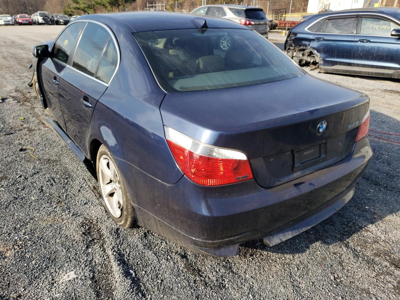 Photo 3 from auction – 2007 BMW 525 I with VIN WBANE53557CK92035