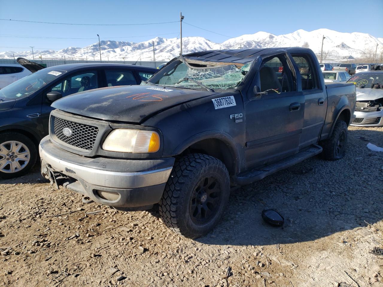 Photo 2 from auction – 2001 FORD F150 SUPER with VIN 1FTRW08W71KD90471