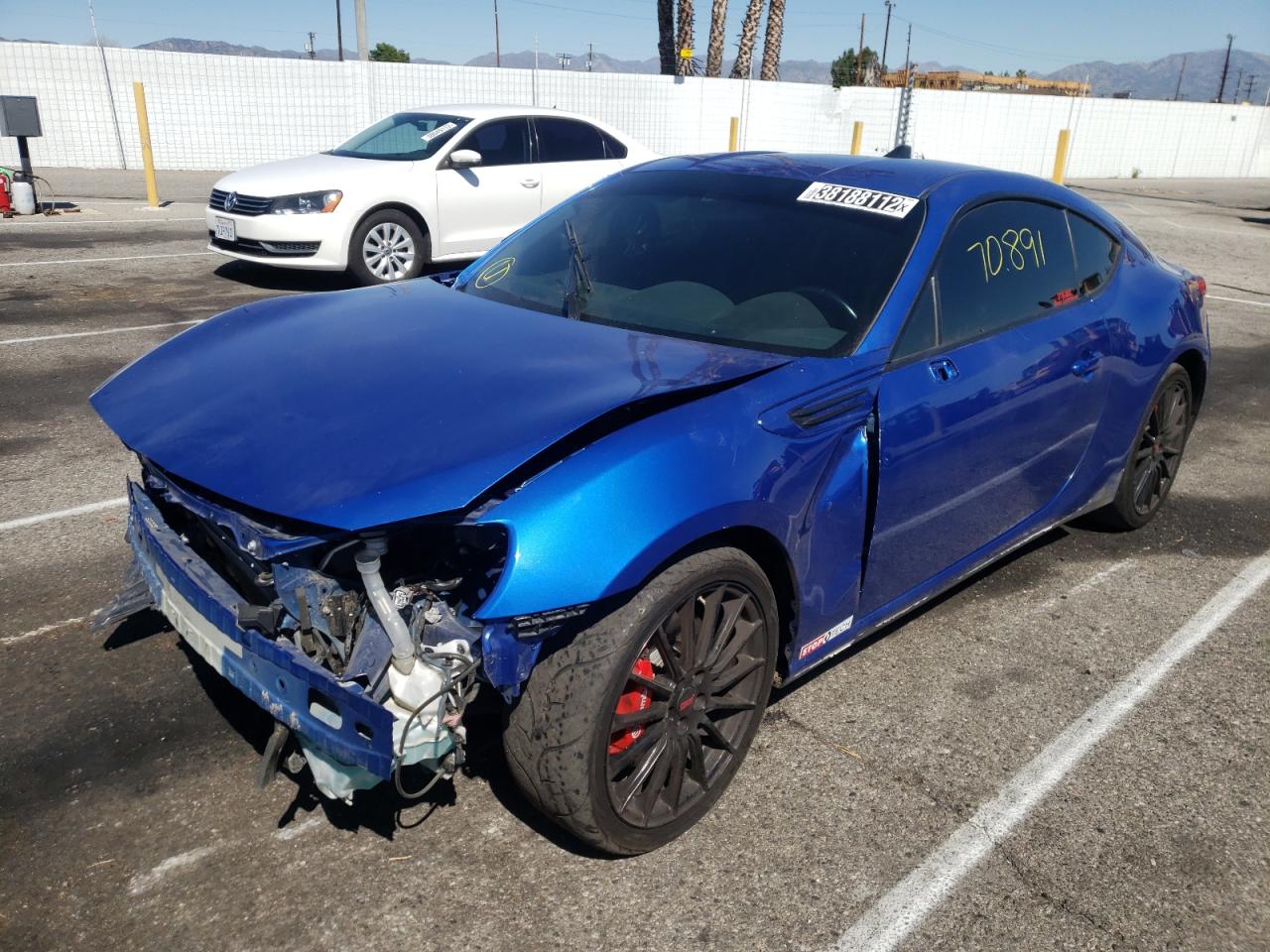 Photo 2 from auction – 2018 SUBARU BRZ 2.0 TS with VIN JF1ZCAD18J9600405