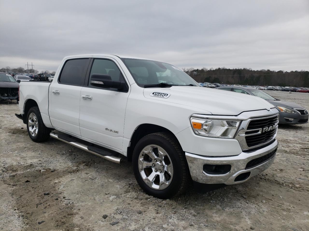 RAM 1500 BIG H 2019 with VIN 1C6RREFT2KN611382 - Photo from auction