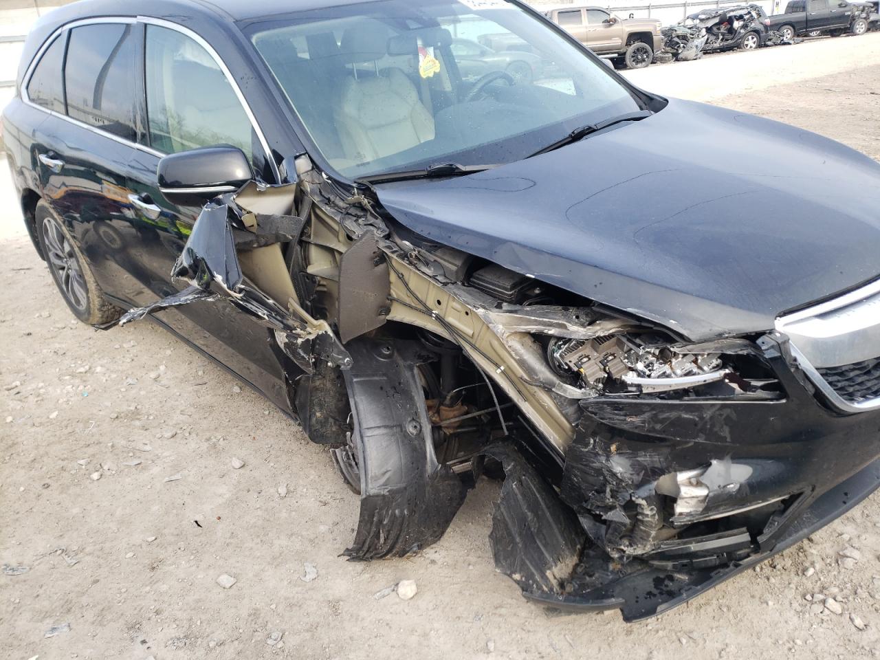 Photo 9 from auction – 2014 ACURA MDX with VIN 5FRYD4H43EB001432