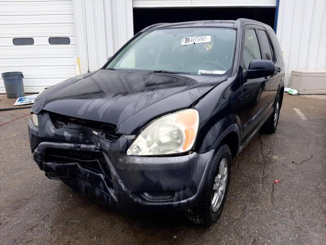 Photo 2 from auction – 2002 HONDA CR-V EX with VIN JHLRD78802C002530